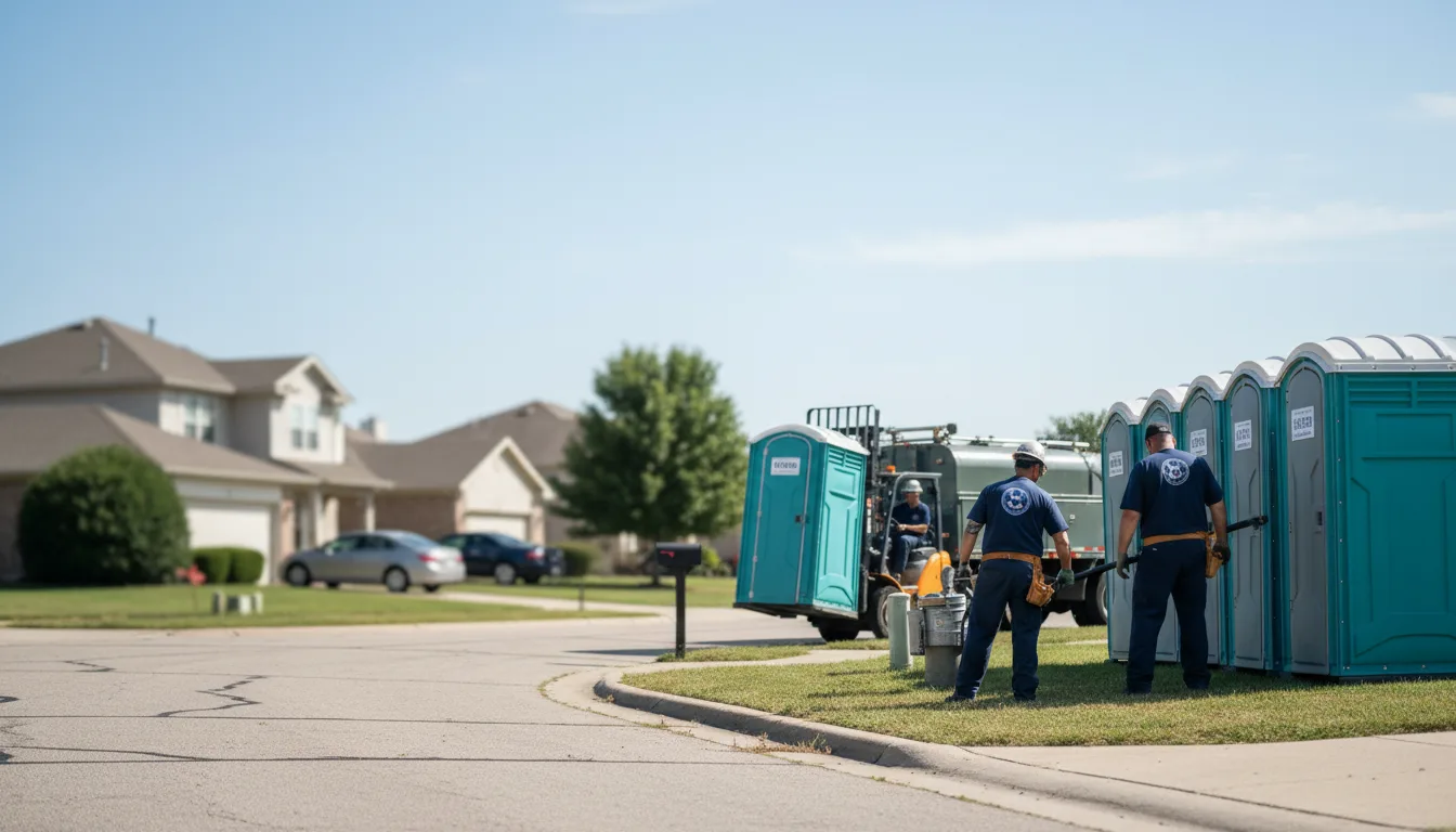 Porta Potty Rental in Verona, IL near me
